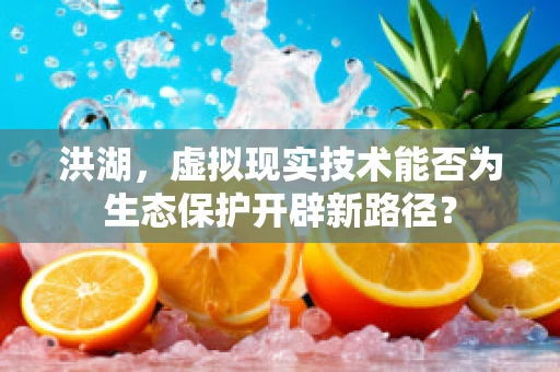 洪湖，虚拟现实技术能否为生态保护开辟新路径？