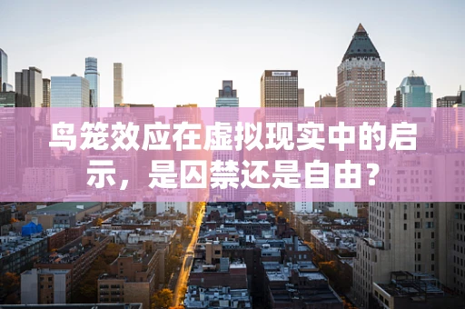 鸟笼效应在虚拟现实中的启示，是囚禁还是自由？